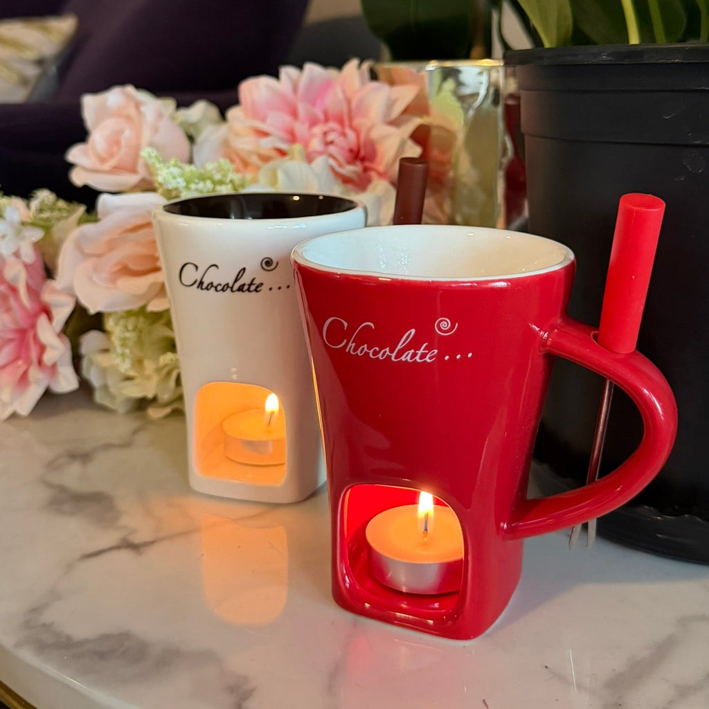 The Cozzie Mug™ Handcrafted Fondue Cup